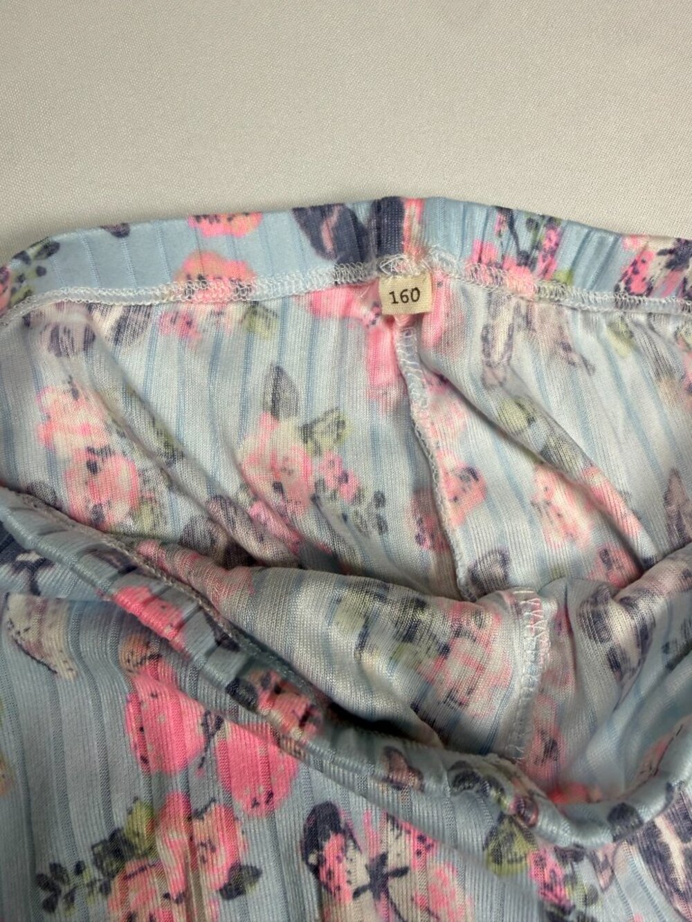 Girls Leggings Lot Size 10/12 160 Butterfly Floral Tie Dye Soft Stretch Pants - Picture 4 of 5
